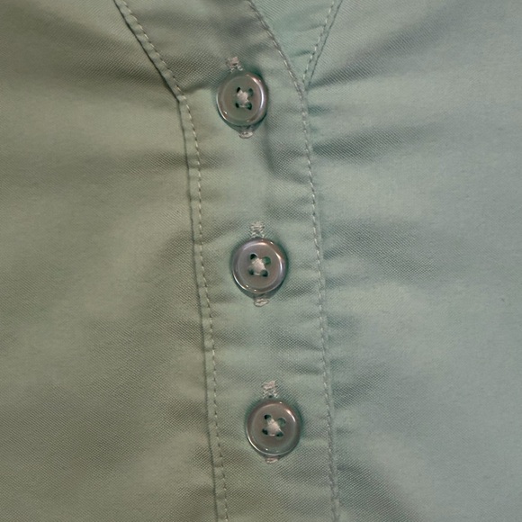 Blair Mint Green Eyelet Lace Tunic Top - Picture 4 of 7